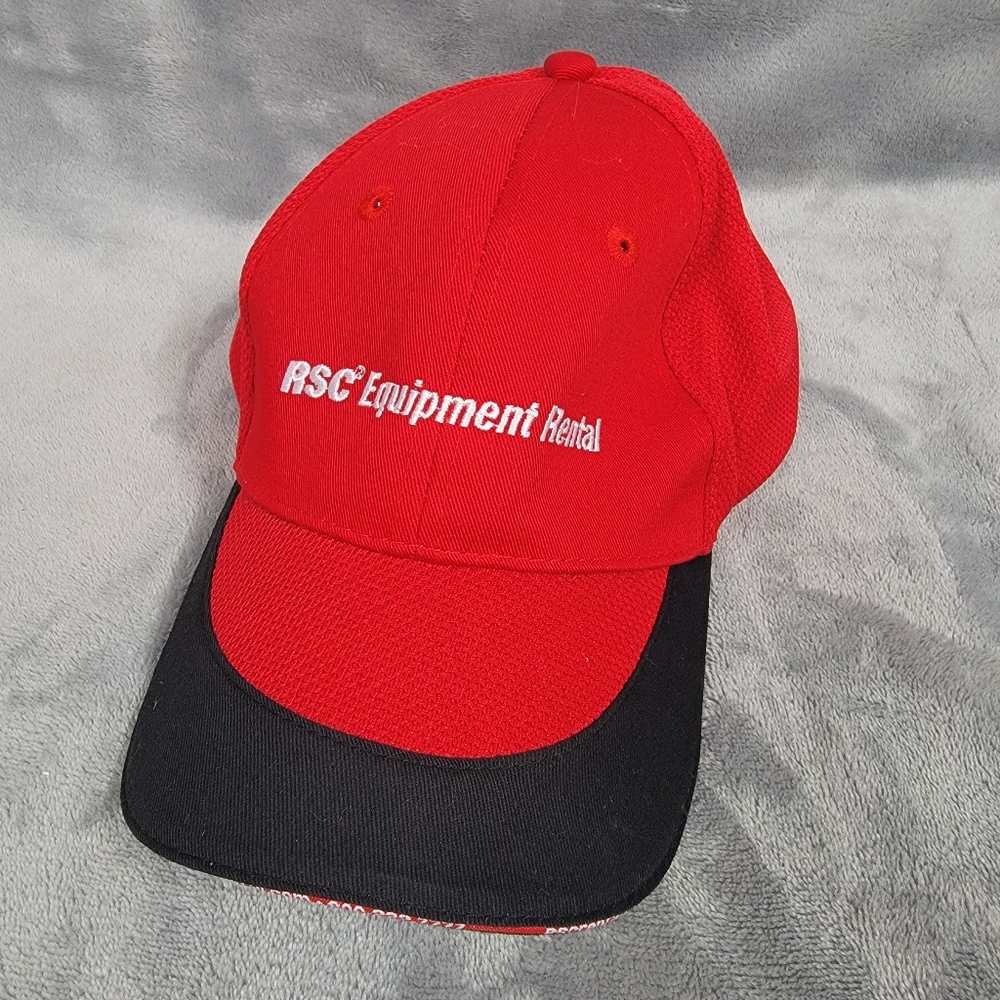 RSC Equipment Rental Red & Black Uniform Hat - One Size Adult